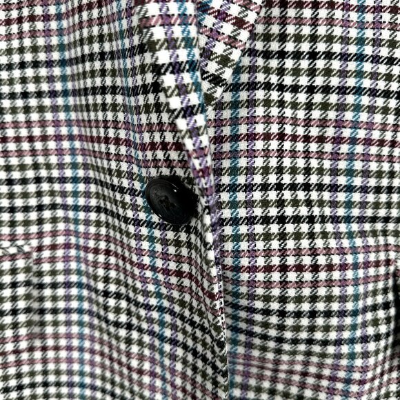 Talbots Blazer Women's Houndstooth‎ Single Button Size 14 - Picture 3 of 6